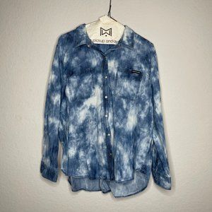 Calvin Klein Jeans womens button up
